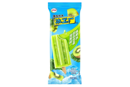 Ice Cream - Yili Kiwi Kale 冰工厂猕猴桃羽衣甘蓝冰淇淋 70gm（VIP会员价：RM2.80）